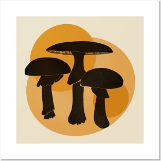 Fun mushroom design Posters and Art